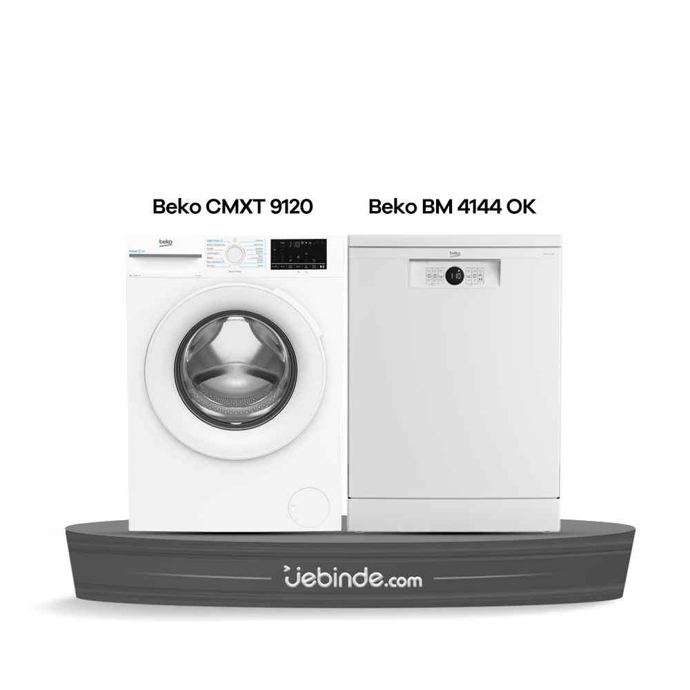 Beko 2 li &#199;amaşır ve Bulaşık Paketi-22 (CMXT 9120 + BM 4144 OK)